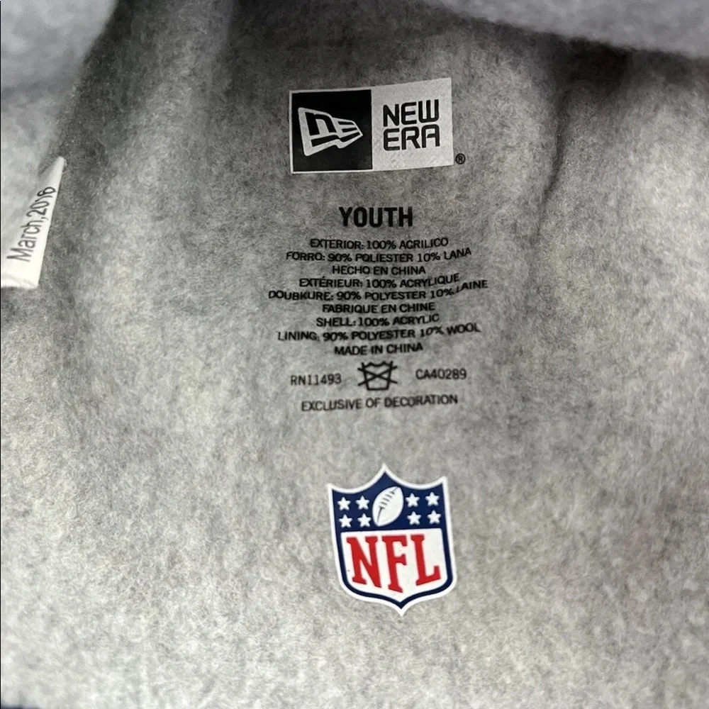 New Era Youth Unisex NFL Seahawks Beanie Multi-Color